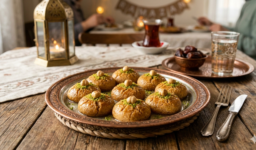 Ramazan sofralarının vazgeçilmezi tam ölçülü şekerpare tarifi