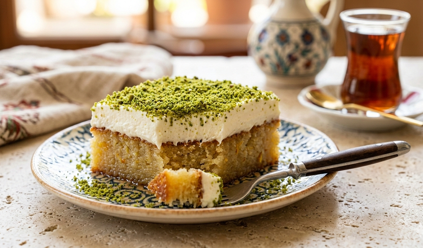 İpeksi kremasıyla revani tarifi