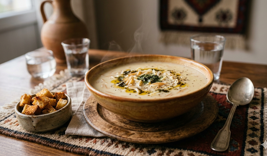 Kolay ve pratik sütlü şehriye çorbası tarifi 15 dakikada hazır