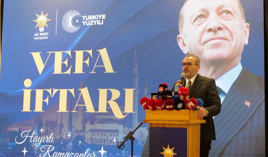 Eskişehir’de AK Parti Teşkilatı Aynı Sofrada: Mahir Ünal’dan Vefa Vurgusu
