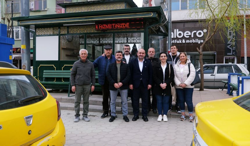 Başkan Albayrak’tan taksici esnafına ziyaret