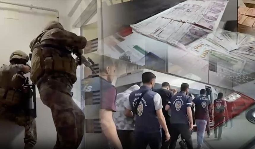 8,7 Trilyon Liralık Vurgun Yapan Bahis Çetesine Operasyon