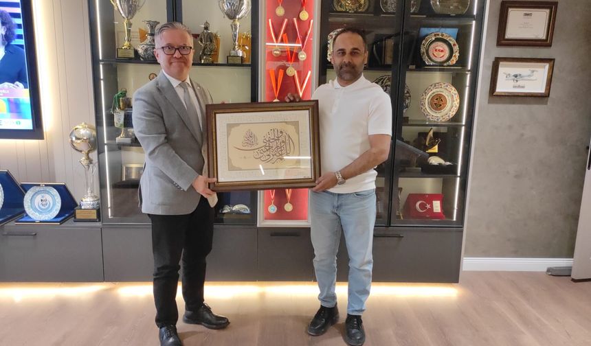 Müdür Şenoturan’dan Yıldırım’a ziyaret