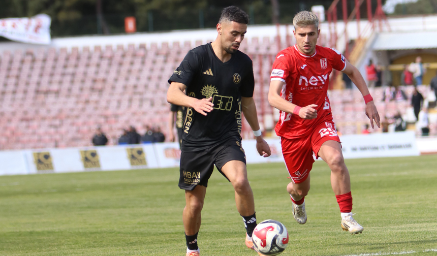 Eskişehirspor ilk yarıda gol bulamadı!