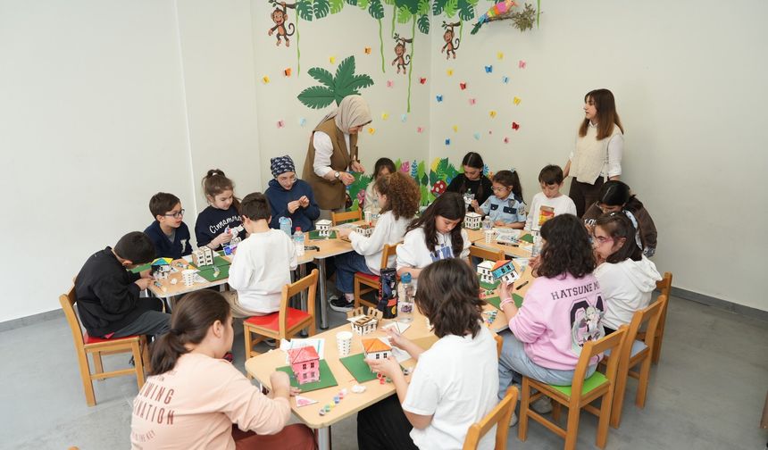 Çocuklar Odunpazarı’nın Yaratıcı Mimarları Atölyesinde Buluştu