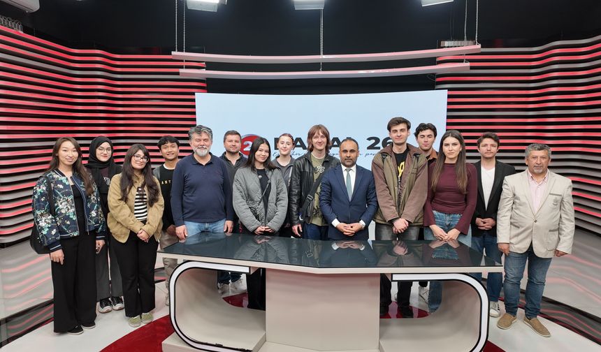 İletişim Fakültesi Öğrencilerinden Medya 26’ya Ziyaret