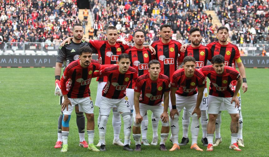 Eskişehirspor ilk yarıda gol bulamadı