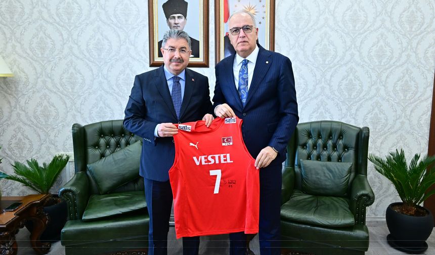 Eskişehir’de Voleybol Zirvesi: TVF Başkanı Üstündağ’dan Vali Yılmaz’a Ziyaret