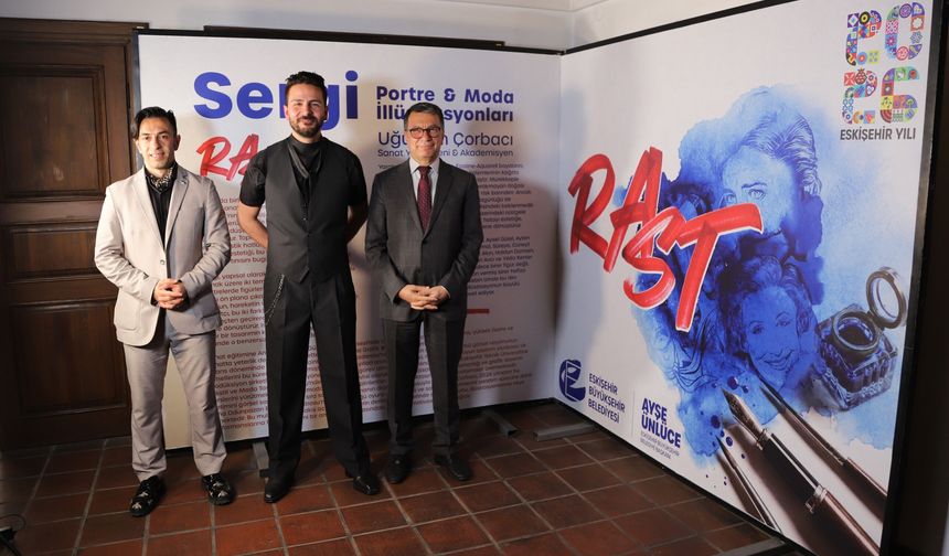 Eskişehir’de “Rast” Sergisi Sanatseverlerle Buluştu