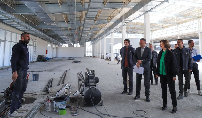 Büyükşehir Belediyesi Spor Kampüsü Projesinde Çalışmalar Sürüyor