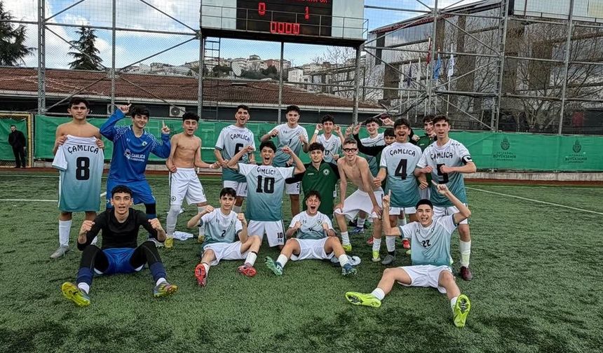 Çamlıca U15 şampiyonaya galibiyetle başladı