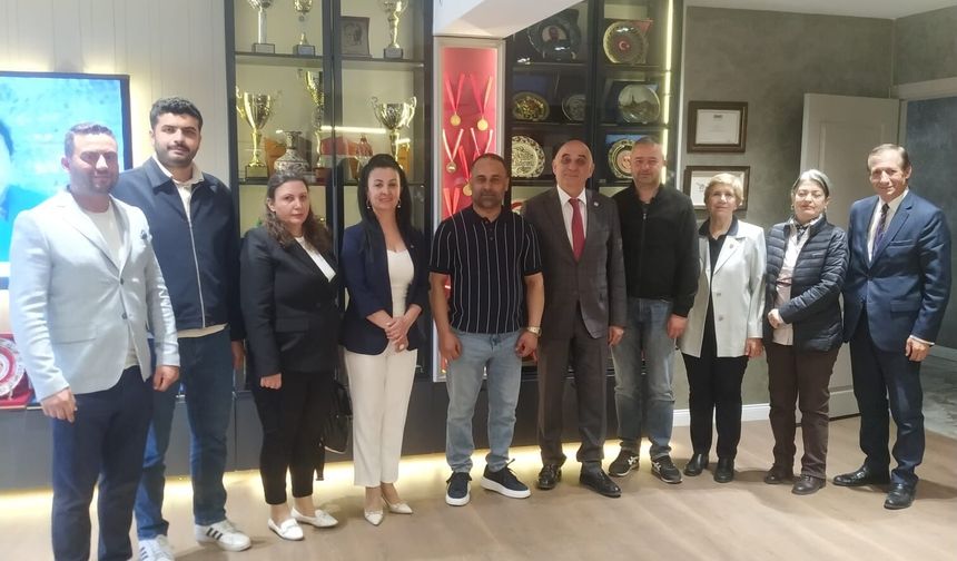 CHP Odunpazarı’ndan Medya 26 Grup’a ziyaret