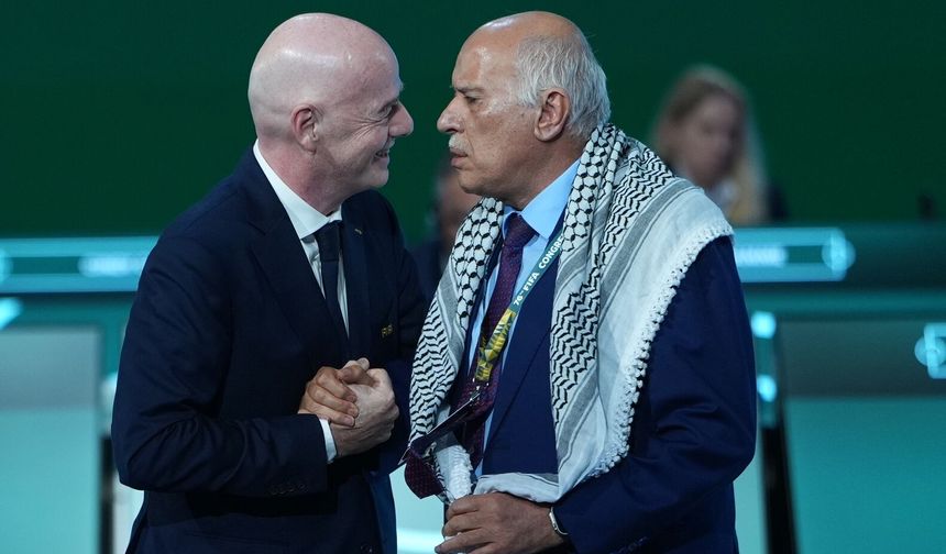 FIFA Kongresi'nde Filistinli başkandan İsrail'e protesto