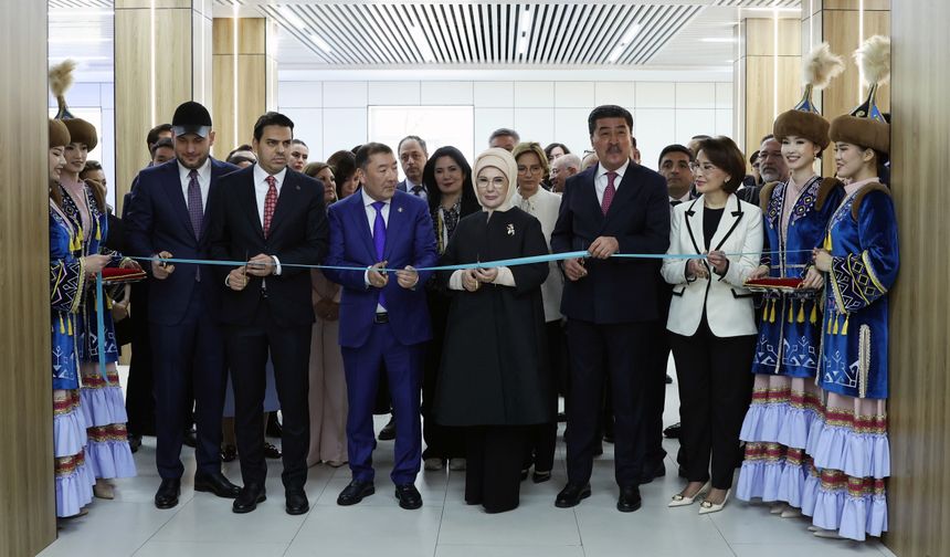 Emine Erdoğan Sıfır Atık Eğitim Laboratuvarı’nı açtı