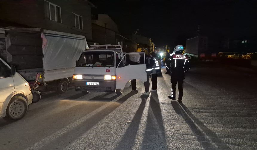 Eskişehir’de 22 Ekiple Gece Yarısı Şok Denetim