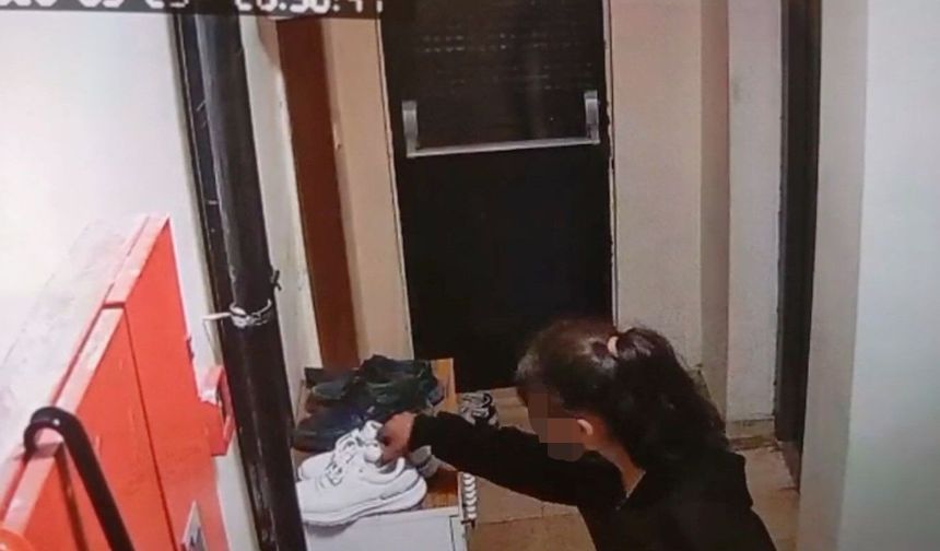 Bayramlık ayakkabıyı alıp kaçtılar!