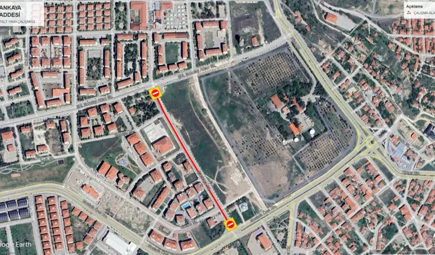 Eskişehir’de Çankaya Caddesi trafiğe kapanıyor!
