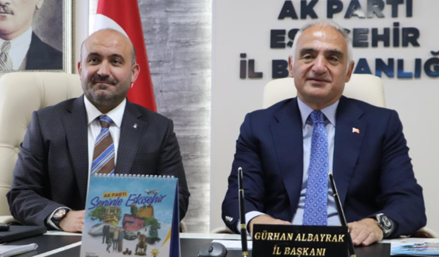 Kültür ve Turizm Bakanı’ndan AK Parti Eskişehir'e Ziyaret
