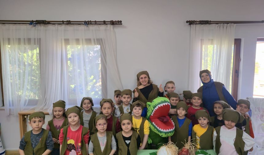Es Çocuk Evi'nde yaratıcı sabun yapım atölyesi