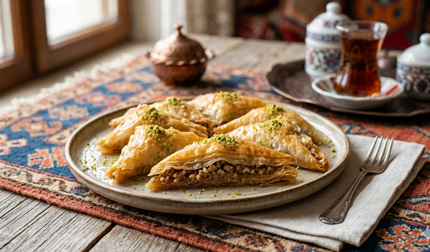 Eskişehir sivrihisar usulü muska baklavası tarifi