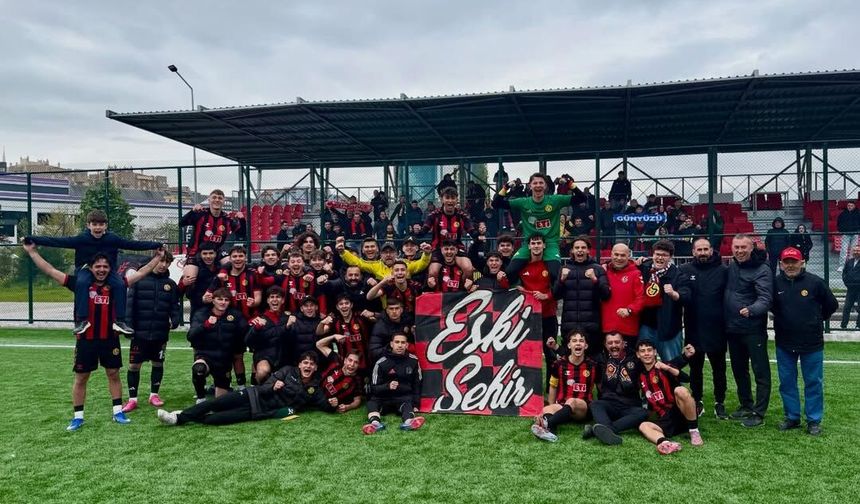 Eskişehirspor U19 Türkiye’de ilk 8’e kaldı!