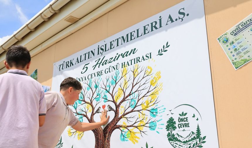 Türk Altın’dan çevre  duyarlılığı örneği