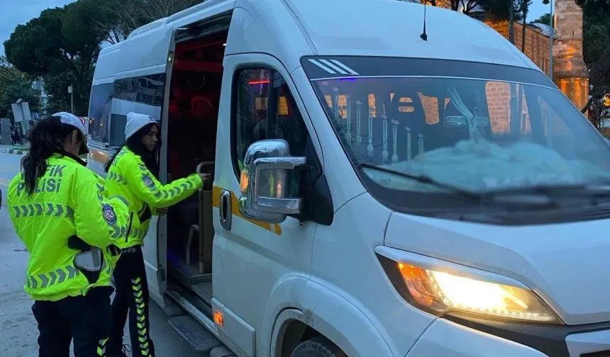 Okul Servislerine ve Çevrelerine Sıkı Denetim Devam Ediyor!