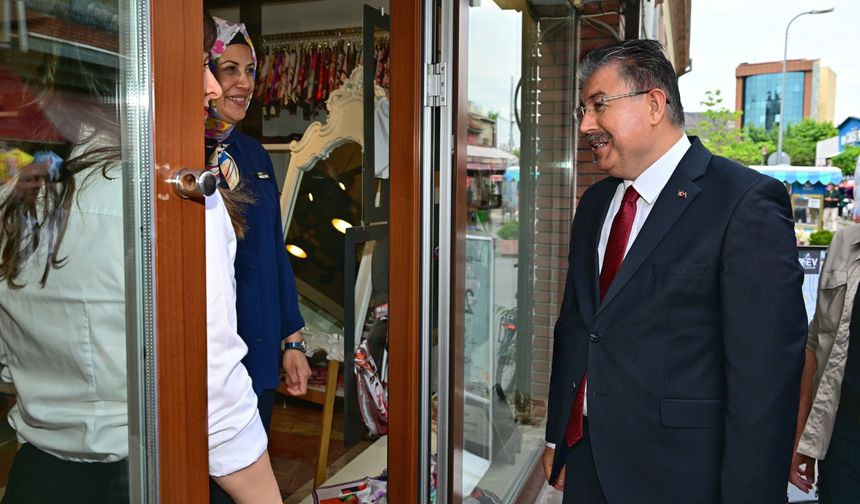 Vali Dr. Erdinç Yılmaz’dan Esnaf Ziyareti
