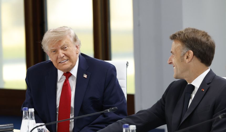 Trump G7 oturumuna geç kaldı