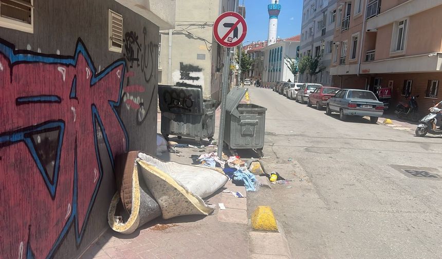 Tepebaşı’nda Çöp İsyanı