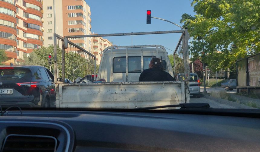 Eskişehir Trafiğinde Tehlikeli Yolculuk