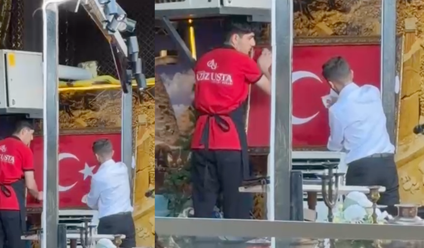 Eskişehir’de bayrağa gösterilen özen takdir topladı