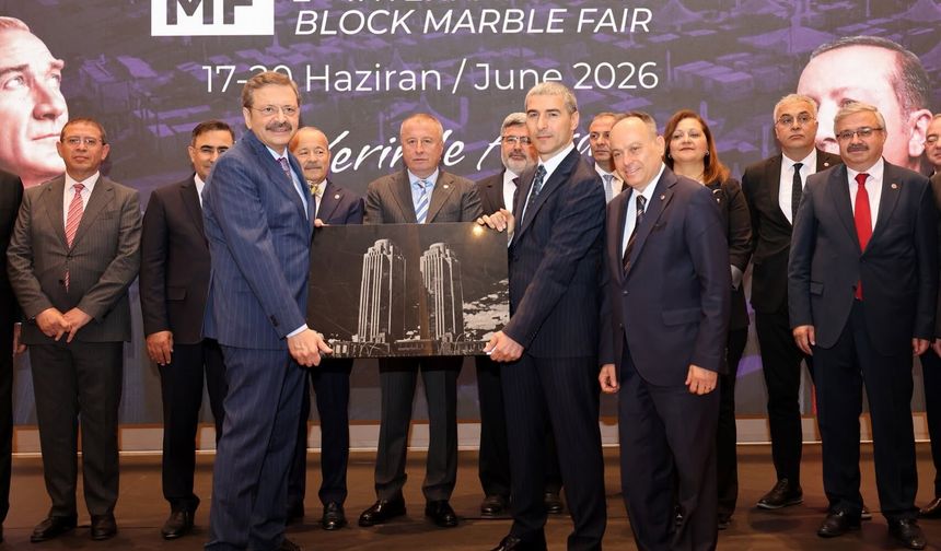 Afyonkarahisar 2. Blok Mermer Fuarı Kapılarını Açtı