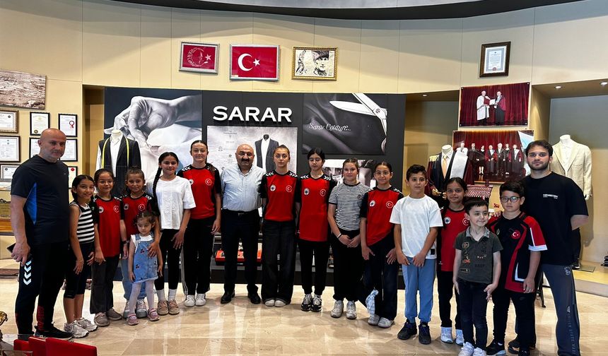 Geleceğin sporcularına destek sürüyor