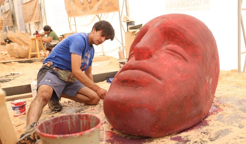 Odunpazarı'nda Sanat Sokağa Taşıyor: 9. Uluslararası Ahşap Heykel Festivali Başlıyor
