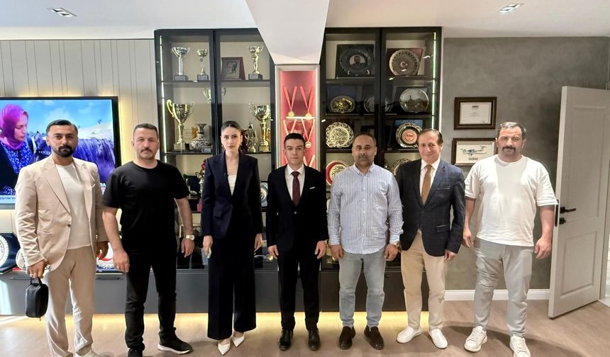 Ülkü Ocakları’ndan Medya 26 Grup’a ziyaret