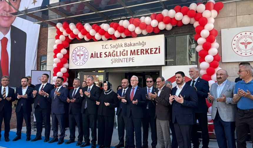 Eskişehir Şirintepe Sağlık Yerleşkesi Törenle Açıldı!