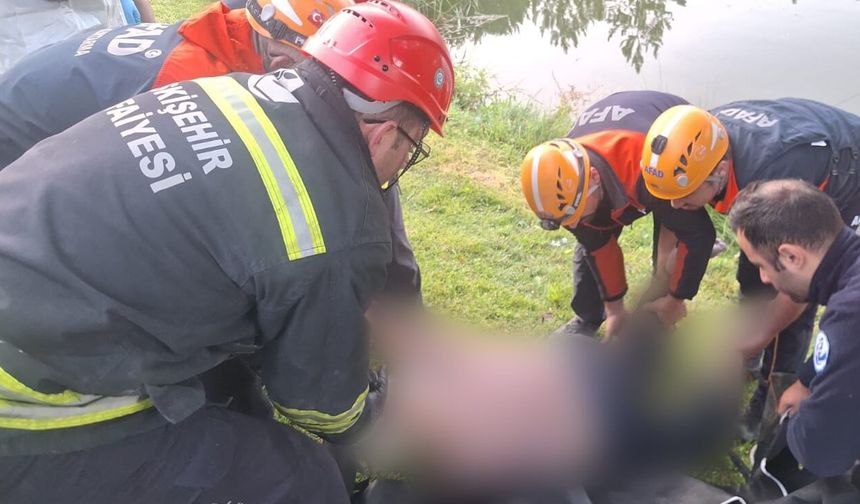 Eskişehir'de acı olay: Kayıp olarak aranan kadın suda ölü bulundu