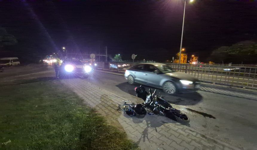 Eskişehir'de Motosiklet Kazası: Sürücü Ehliyetsiz Çıktı
