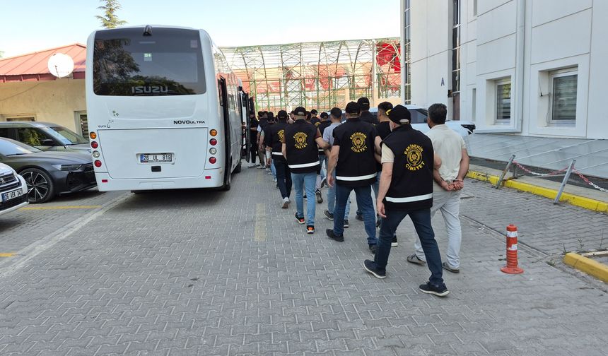 Eskişehir’de Kavga Sonrası 18 Şüpheli Adliyede
