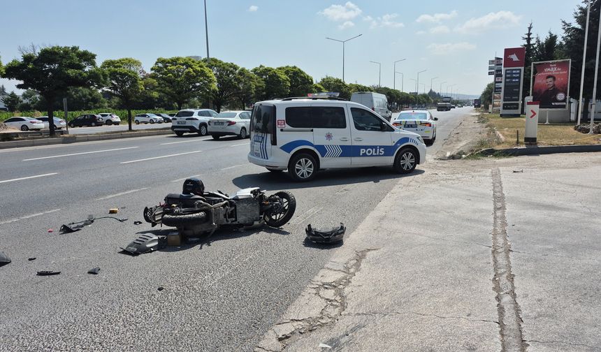 Eskişehir Çevre Yolunda Trafik Kazası
