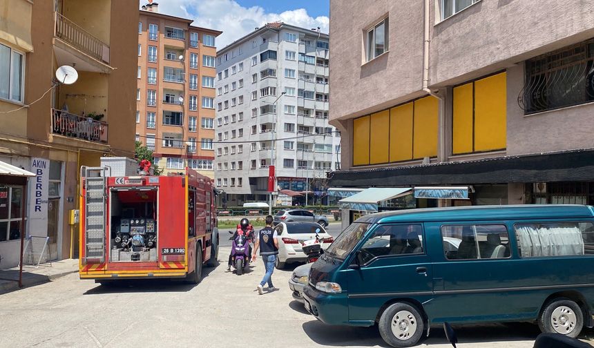 Eskişehir’de Fırın Bacasında Yangın Çıktı