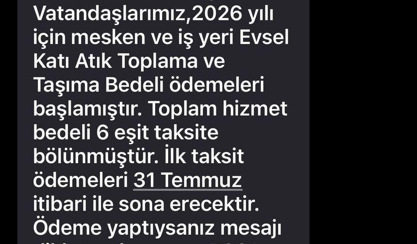 Odunpazarı Belediyesi’nin Katı Atık Bedeli Tepki Çekiyor