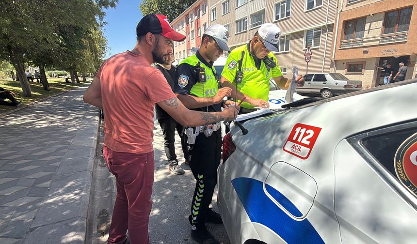 Eskişehir’de Sahte Plakalı Kamyonete Rekor Ceza