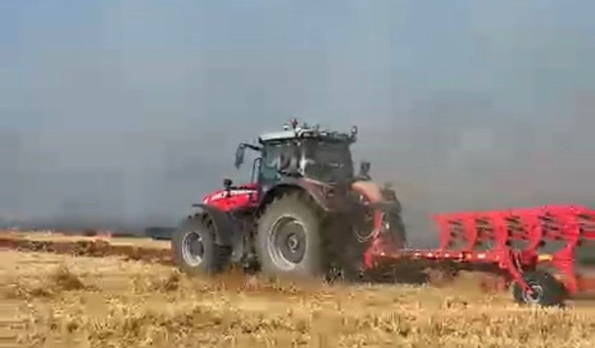 Eskişehir’de Tarım Arazisinde Yangın