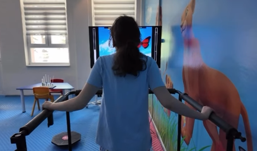 Çocuk Hastalar İçin Pediatrik Robotik Rehabilitasyon Başladı