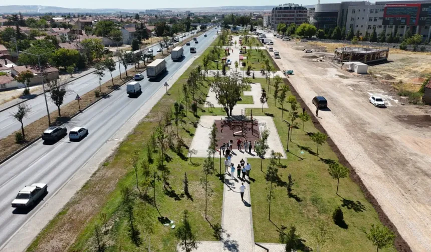 Eskişehir’e 5 Bin Metrekarelik Yeni Park