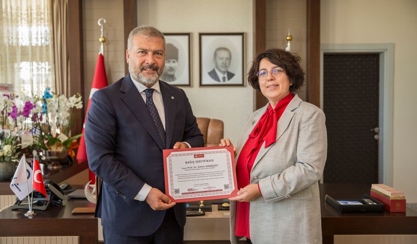 Rektör Adıgüzel’den ESOGÜ Rektörü Gümüşsoy’a Hayırlı Olsun Ziyareti