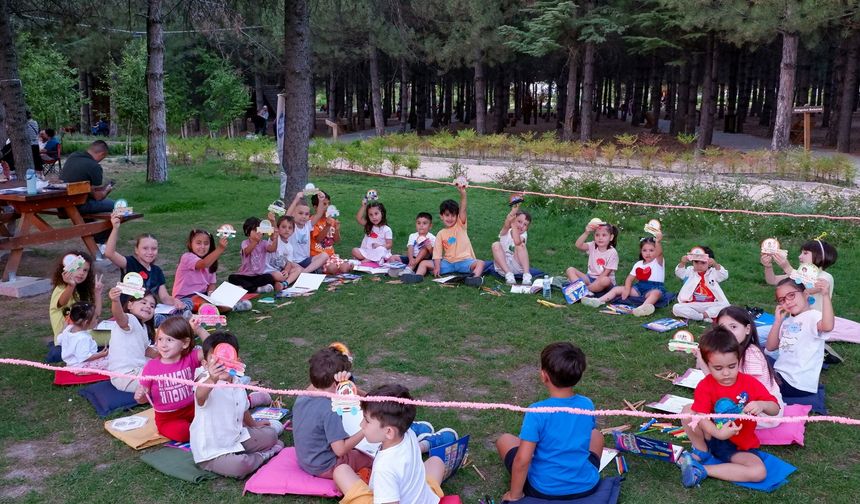 Aktif Yaşam Parkı’nda Ebeveynler ve Çocuklar Buluştu