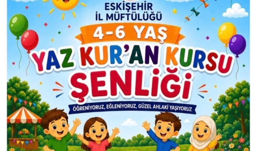 Eskişehir İl Müftülüğü’nden Miniklere Özel Şenlik